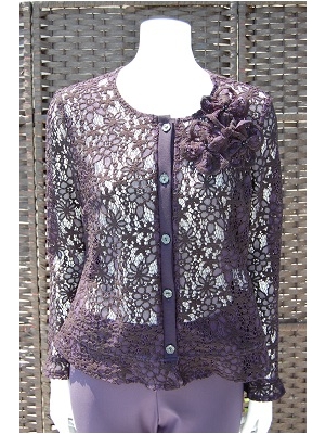 プリンチペッサ、レース反花つきハオリ