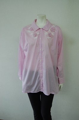 新作、桜ピンク、ブラウス仕上がりました!